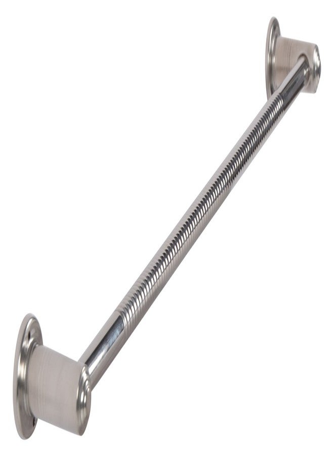 SHRUTI (Saloni) Heavy Duty Twisted Stainless Steel Bathroom Towel Rod/Towel Stand/Towel Holder/Towel Rack for Routine use of Bathroom Accessories - 1 Foot Long (1651) - Image 2